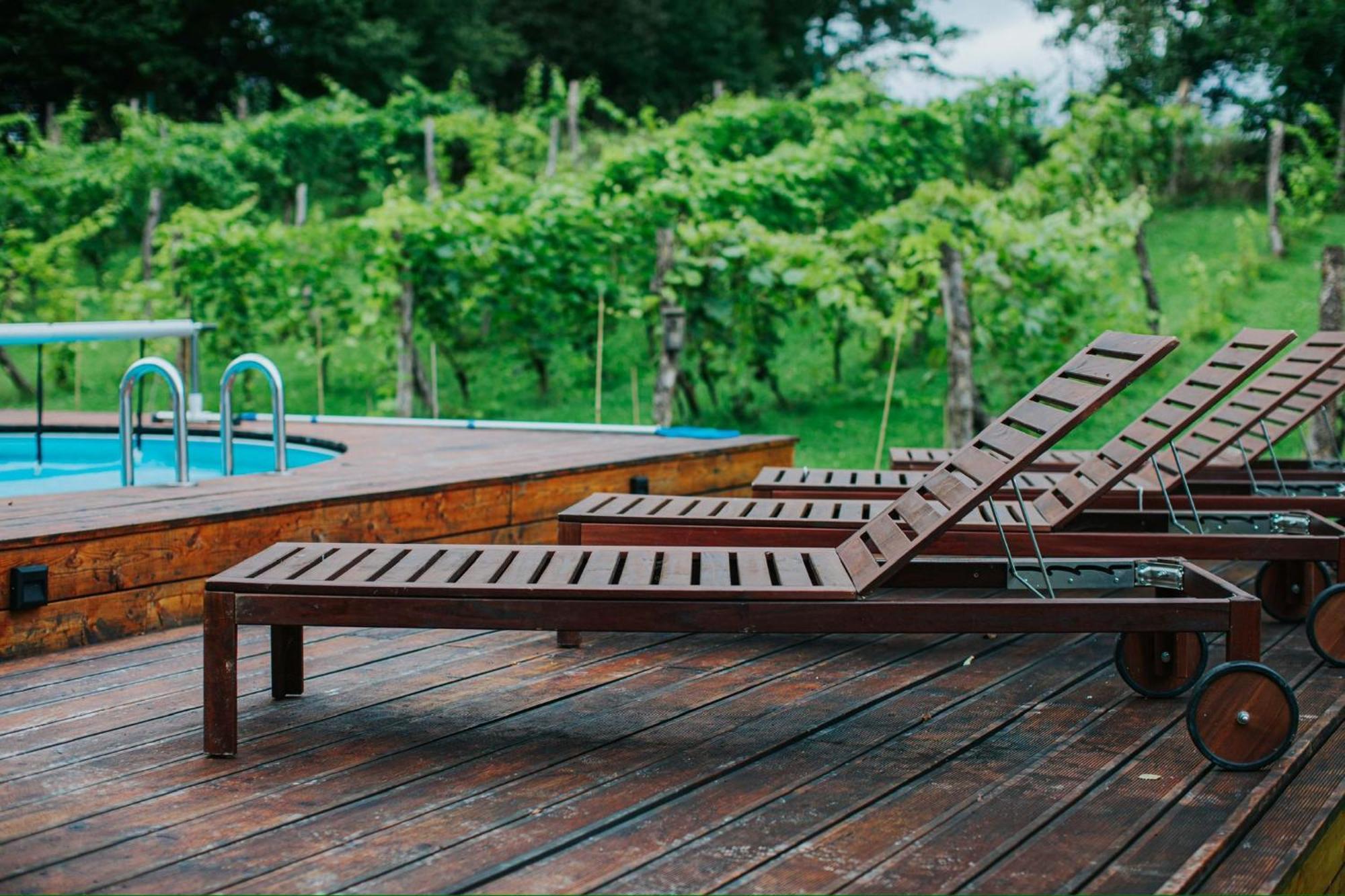Sen I Wino, Domki Na Winnicy Ze Strefa Spa เชอวีซ ภายนอก รูปภาพ