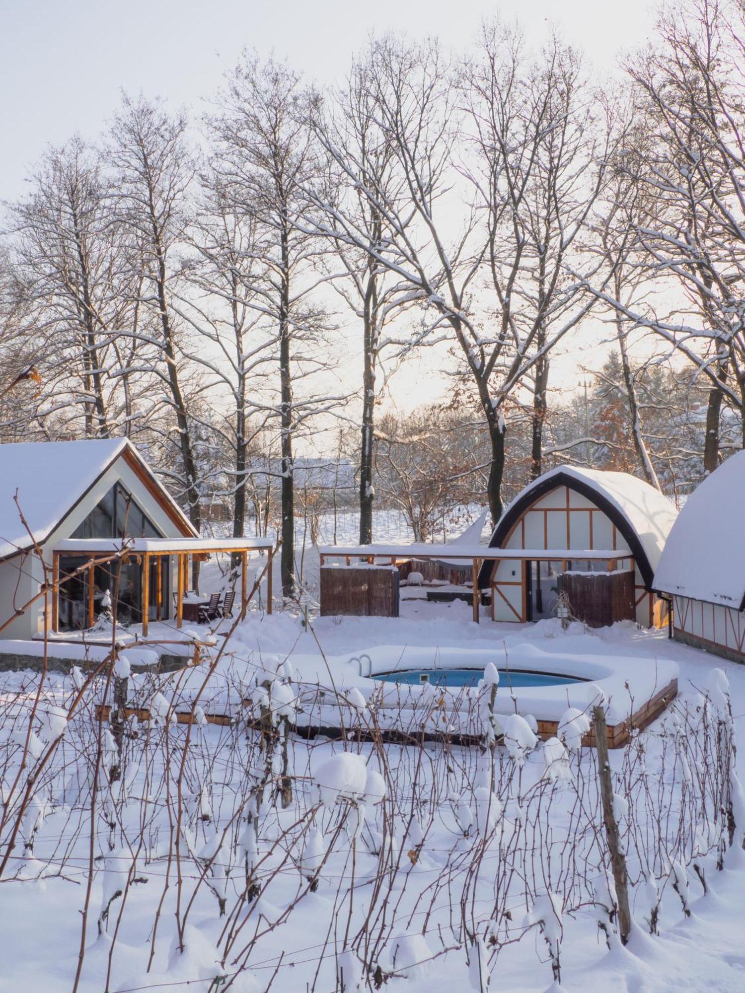 Sen I Wino, Domki Na Winnicy Ze Strefa Spa เชอวีซ ภายนอก รูปภาพ